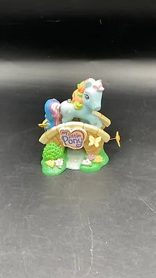 My Little Pony Rainbow Dash On Bridge Butterflies Hasbro Christmas Ornament '05 • $16.99