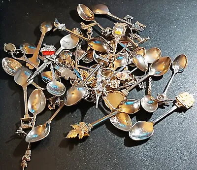 Various Plated Steel Souvenir Collectors Spoon From USA Canada England Scotland • £4.99