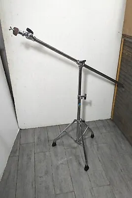 Vintage 1970s Ludwig Boom Cymbal Stand - Blue/Olive Label • $135