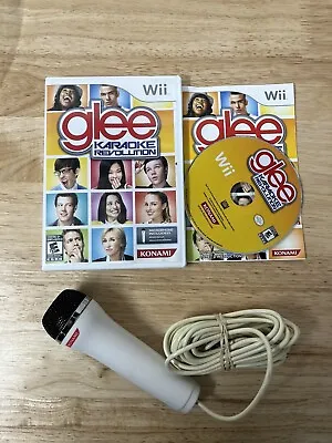 Karaoke Revolution: Glee - Nintendo  Wii Game With Microphone • $22.99