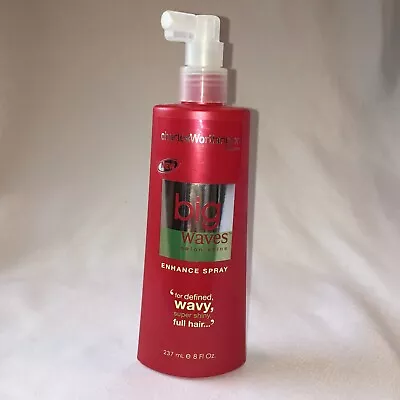 NEW Charles Worthington London Big WAVES Salon Shine Enhance Spray Free Shipping • $39.99