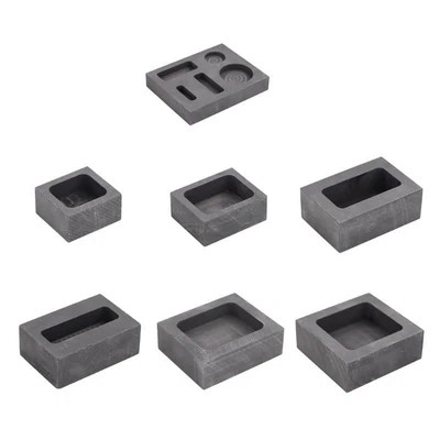 £6.50 • Buy Graphite Ingot Molds Crucible For Melting Casting Mould Refining Metal Copper