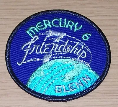 Friendship 7 Mercury 6 Nasa Mission 3  Patch - Glenn • $7