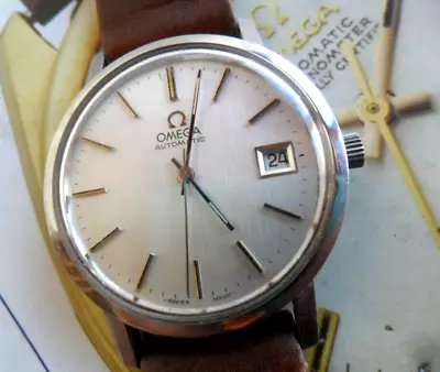 Vintage 1970's Men's Omega Automatic 17J Swiss Mechanical Watch 4 REP. 166.0202 • $152.50