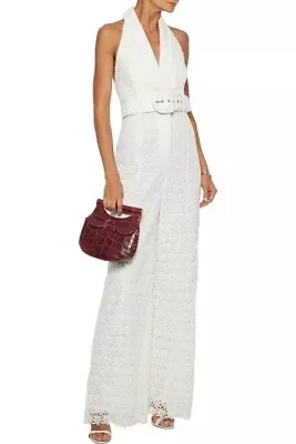 Zimmermann Ivory Super Eight Lace Jumpsuit Size 0 (8) Bnwt • $350