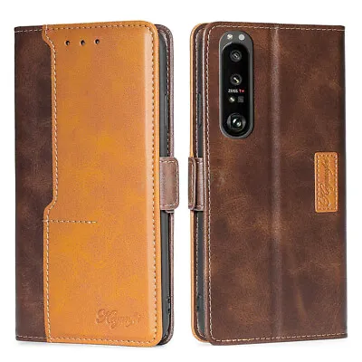 $21.38 • Buy AU HOT For Sony Xperia 1 II ACE III Leather Wallet  Embossed Magnetic Case Cover