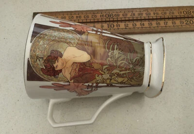 £12 • Buy Alphonse Mucha Mug By Past Times, Past Times Mug, Alphonse Mucha