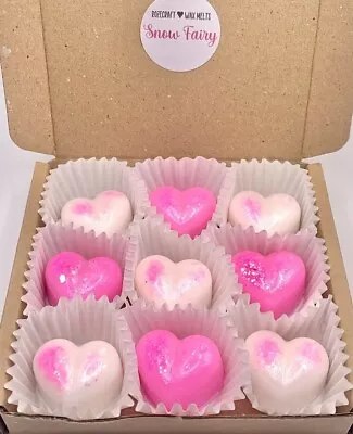 Wax Melts Snap Bar Heart Scoopies Soy Wax Eco Friendly Highly Fragranced • £3.49