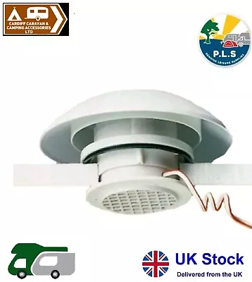 Comet 12v Mushroom Roof Air Vent Electric Fan Ventilator Caravan Motorhome Boat • £35.45