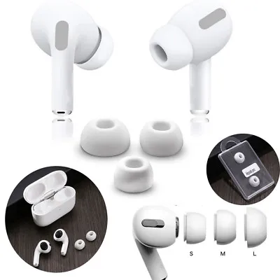 For Apple Airpods Pro 3 Wireless Headphones Soft Silicone Ear Tips Buds Cover • $6.95