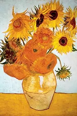 Sunflowers 1888 By Vincent Van Gogh - Art Poster 24 X 36 Inches • $13.49