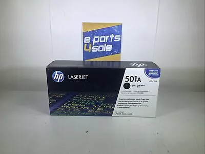 NEW Genuine HP Q6470A Black Toner Cartridge - JVJH P2A • $40