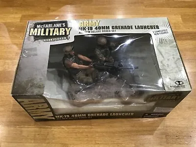 McFarlane Military Army MK-19 40mm Grenade Launcher 2 X 6” Action Figures • £75