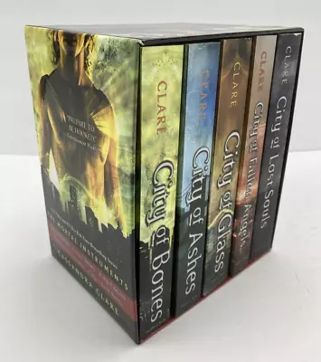 The Mortal Instruments Box Set Paperback Books 1-5 By Cassandra Clare • $24.88