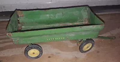 Vintage Eska Ertl John Deere Pull Type Flare Grain Wagon Box & Running Gear JD • $21.24