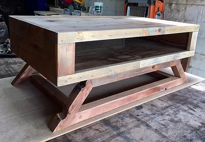 Reclaimed Wood Coffee Table • $349