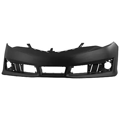 Front Bumper Cover For 2012 2013 2014 Toyota Camry SE / SE Sport Primed Plastic • $209.48