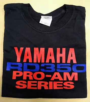 Yamaha RD350LC / RD LC / RD250LC Pro Am Racing T-shirt - Black • £12.99