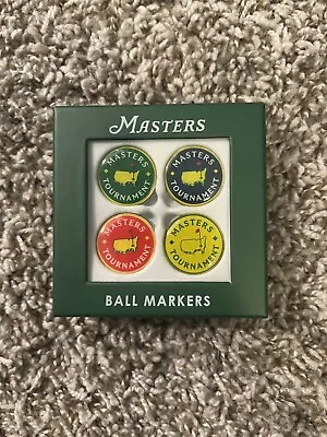 2024 Masters 4-Pack Ball Markers Set - Augusta National Golf • $35