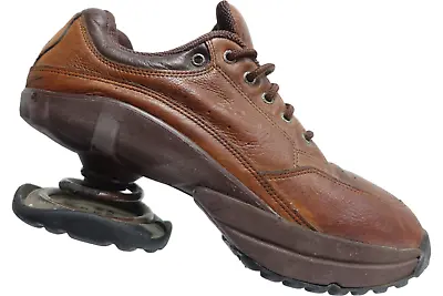 $66.08 • Buy Z-COIL Men Shoes Leather Brown 10US/9UK/44EU Casual Orthotic Sneakers