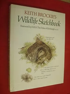 Keith Brockie's Wildlife Sketchbook By Keith Brockie Hardback Book The Cheap • £5.99