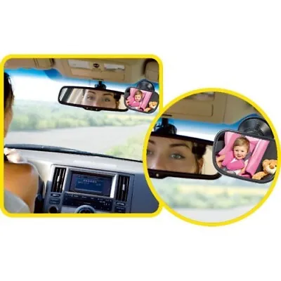 New Forward Facing Kids Baby Seat & Child Car Interior Rear View Safety Mirror • £6.99