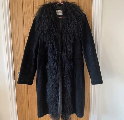 £135 • Buy Afghan Coat - Genuine Leather And Sheepskin Fur