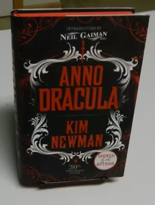 $24.99 • Buy SIGNED Anno Dracula By Kim Newman 30th Anniversary Edition Neil Gaiman Intro