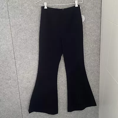 Finders Keepers Womens Pants Size S Black Bell Bottoms One Step • $22.49