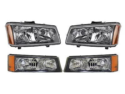 For Headlight Park Lamp 03-07 Silverado 02-06 Avalanche Passenger RH Driver LH • $127.68