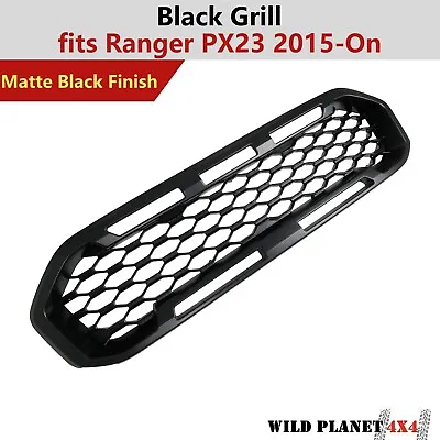 Mesh Grill Fit Ford Ranger PX2PX3 MK Raptor Style Matte Black • $134