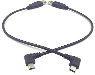 1-Set Mini USB Cable 8 Inch USB 2.0 Male To Mini USB 90 Degree Angled Male Ch... • $15.99