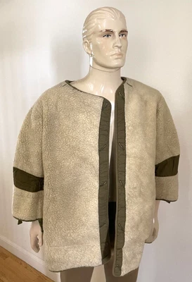 £72.55 • Buy Vintage M1951 Button-in Alpaca Wool Pile M51 Fishtail Parka Liner (small)
