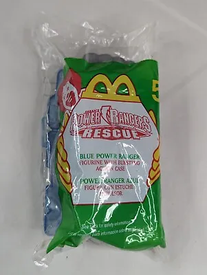 2000 Mcdonalds Power Rangers Rescue Happy Meal Toy Blue Power Ranger - #5 -new • $4.99