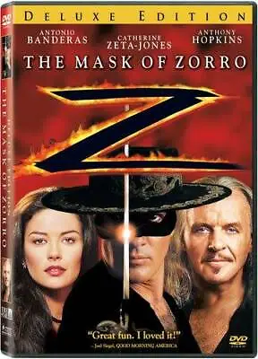 The Mask Of Zorro (Deluxe Edition) - DVD - VERY GOOD • $5.46