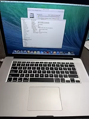 Apple Macbook Pro A1398 - 15  Retina - (Core I7- 2.3Ghz- 16GB DDR3- 500GB 2013)  • $61