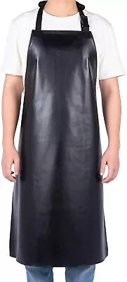 Heavy Duty Waterproof Rubber Vinyl Apron Men-Best For Staying Dry Dishwashing • $16.40