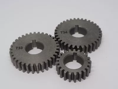 21 T 33T And 34T Gear Set For Cutting Metric And Ba Thread For All Myford Series • £53.40