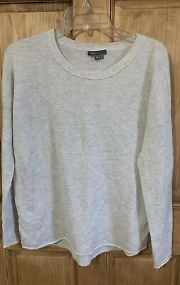 Vince 100% Cashmere Women’s Pullover Sweater Lightweight XS Lagenlook Raw Hem • $34.99