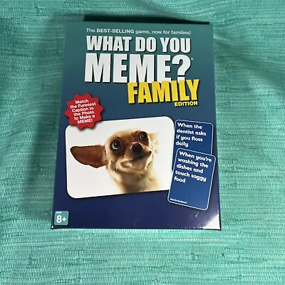 What Do You Meme? Family Edition (2019) Family Board Game New K2 • $5.99