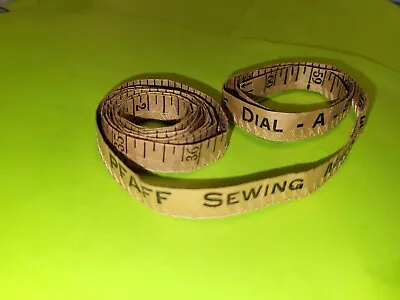Vintage PFAFF Sewing Machine Advertising Flexible Measuring Tape Measure 60  • $7.99