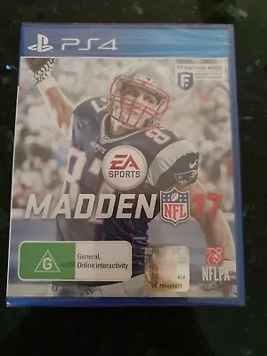 Madden NFL 17 (PS4) NEW And  Unopen  • $30