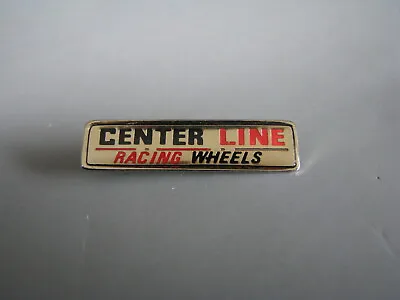 $11.50 • Buy Center Line Racing Wheels Bar Logo Nhra Drag Racing Hat Pin Lapel Pin