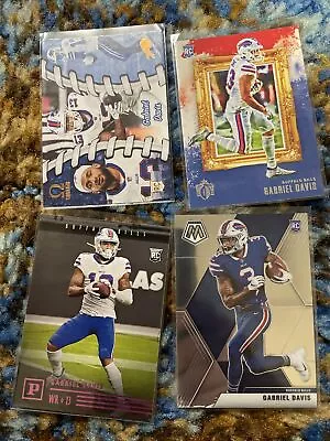 GABRIEL DAVIS 2020 PANINI/MOSAIC LOT OF 4 ROOKIE CARDS BILLS  Chronicles • $3.49