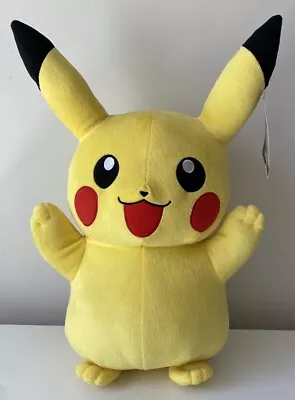 Pikachu Pokemon Large 16  Plush Soft Toy Tomy 2011 Tags Attached • $40