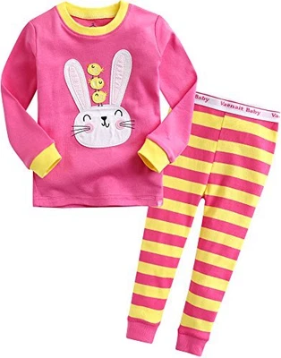 $38.99 • Buy VAENAIT BABY Kids Girls Sleepwear Pajama 2pcs Set Swing Chicks 2T/S