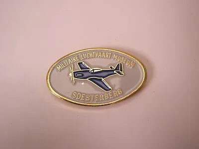 Militaire Luchtvaart Museum Vintage Tie Tack Lapel Pin Netherlands Aviation Iatm • $21.49