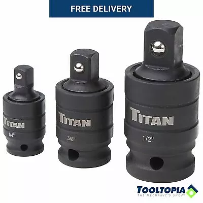 3pc Pin Free Locking Impact UJ Set - TITAN • £29.99