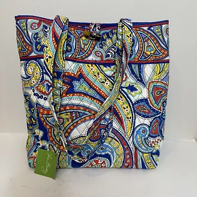 Vera Bradley Tote In Marina Paisley NEW • $29