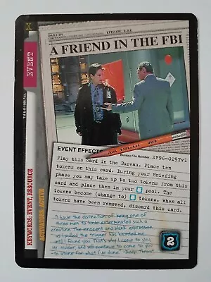 1996 X-Files CCG Premier Rares.  Pick Your Card. • $2.50
